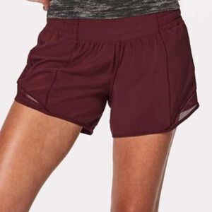 Lululemon Hotty Hot , Burgundy